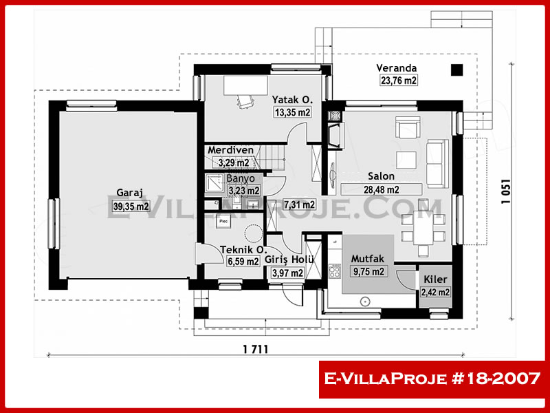 Ev Villa Proje #18 – 2007 Ev Villa Projesi Model Detayları