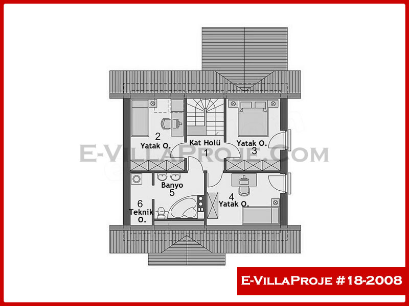 Ev Villa Proje #18 – 2008 Ev Villa Projesi Model Detayları