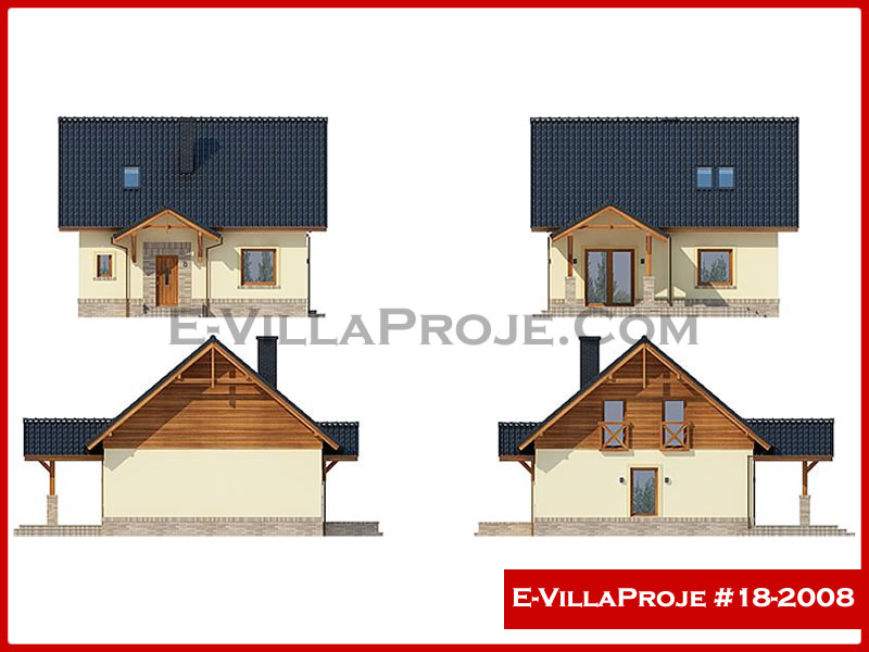 Ev Villa Proje #18 – 2008 Ev Villa Projesi Model Detayları