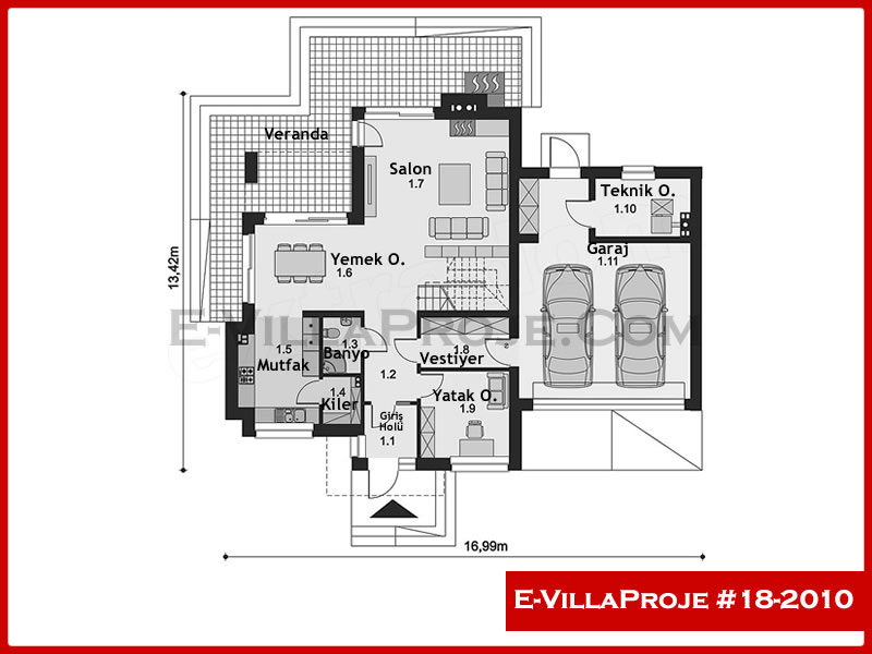 Ev Villa Proje #18 – 2010 Ev Villa Projesi Model Detayları