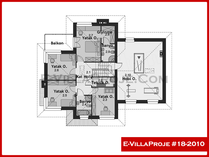 Ev Villa Proje #18 – 2010 Ev Villa Projesi Model Detayları