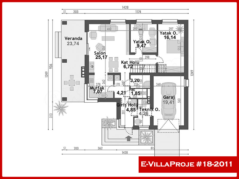 Ev Villa Proje #18 – 2011 Ev Villa Projesi Model Detayları