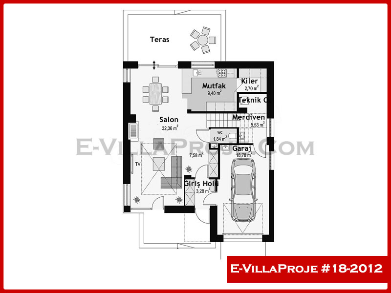 Ev Villa Proje #18 – 2012 Ev Villa Projesi Model Detayları