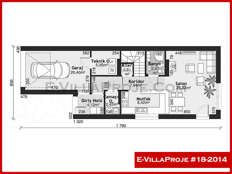 Ev Villa Proje #18 – 2014 Ev Villa Projesi Model Detayları