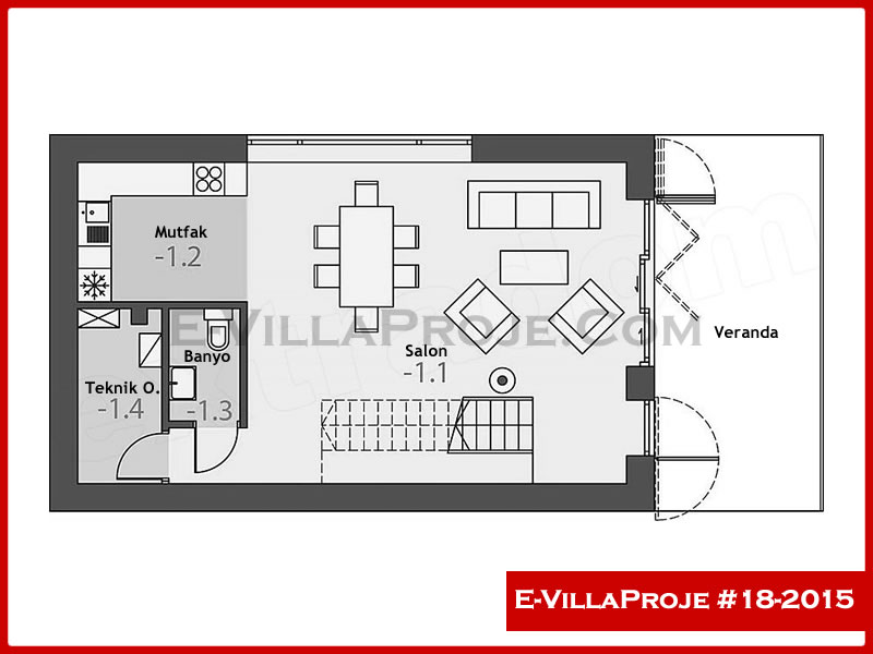 Ev Villa Proje #18 – 2015 Ev Villa Projesi Model Detayları