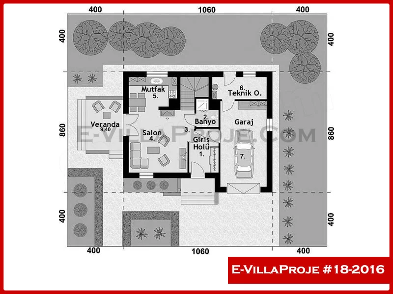 Ev Villa Proje #18 – 2016 Ev Villa Projesi Model Detayları