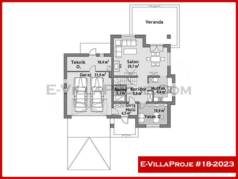 Ev Villa Proje #18 – 2023 Ev Villa Projesi Model Detayları