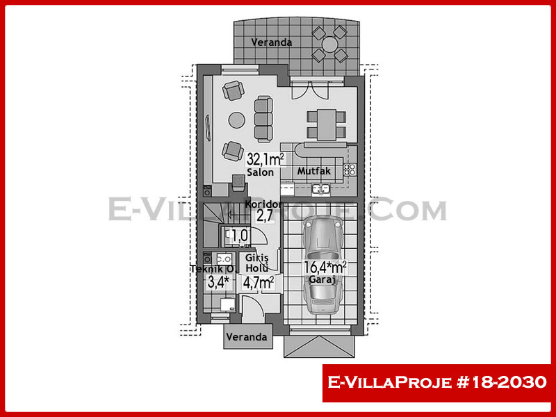 Ev Villa Proje #18 – 2030 Ev Villa Projesi Model Detayları