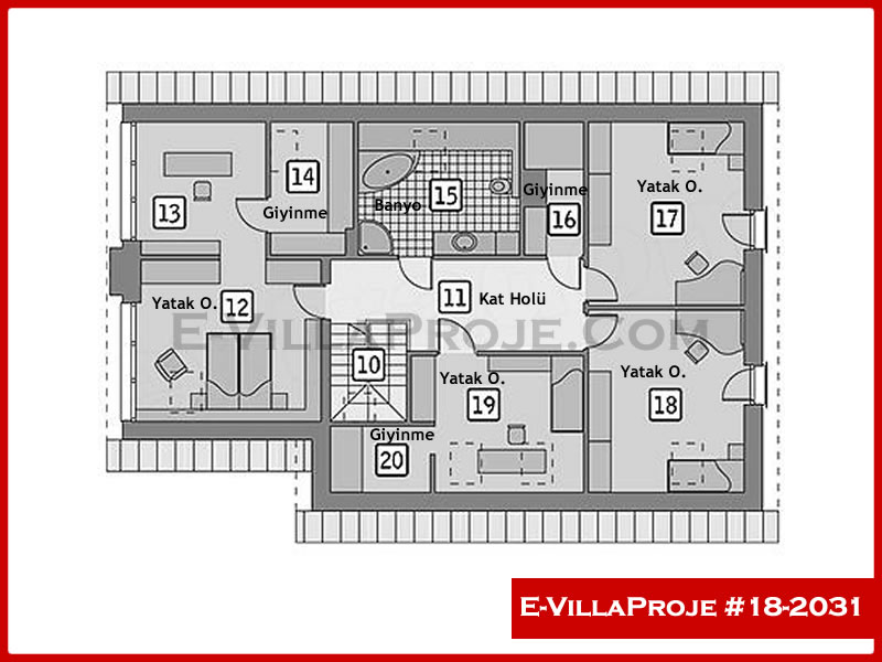 Ev Villa Proje #18 – 2031 Ev Villa Projesi Model Detayları