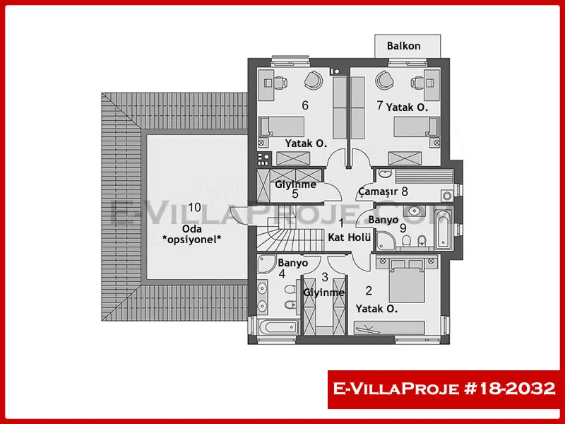 Ev Villa Proje #18 – 2032 Ev Villa Projesi Model Detayları