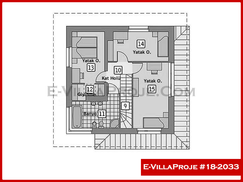 Ev Villa Proje #18 – 2033 Ev Villa Projesi Model Detayları