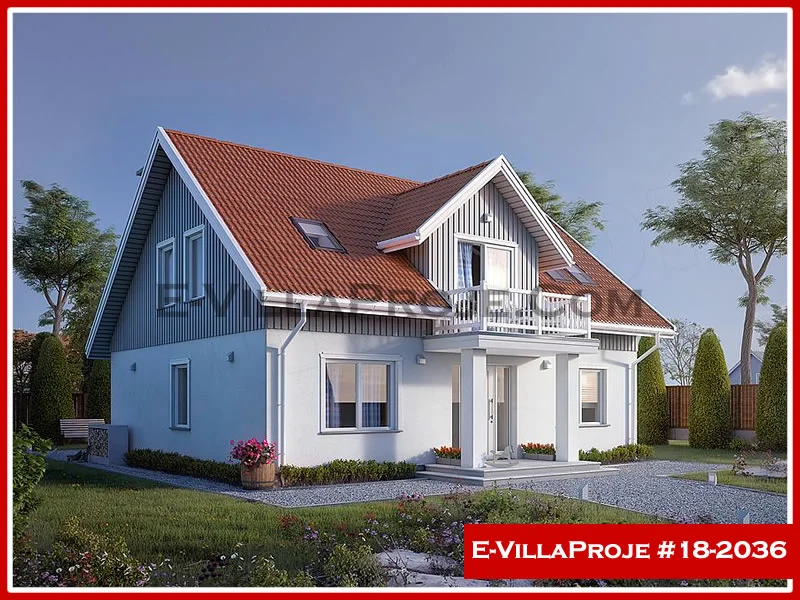 Ev Villa Proje #18 – 2036 Villa Proje Detayları