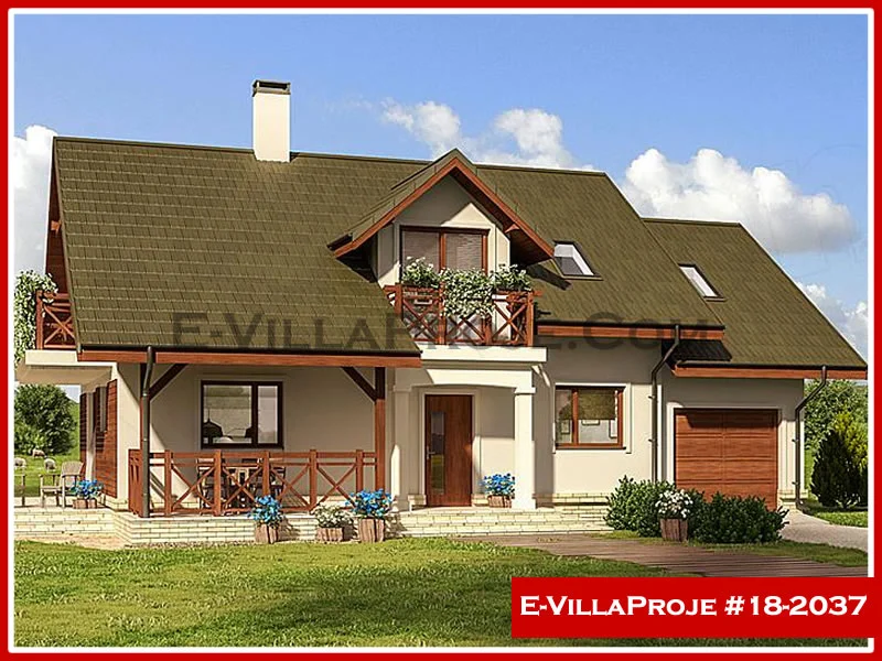 Ev Villa Proje #18 – 2037 Villa Proje Detayları