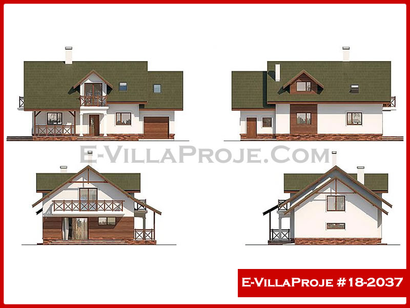Ev Villa Proje #18 – 2037 Ev Villa Projesi Model Detayları
