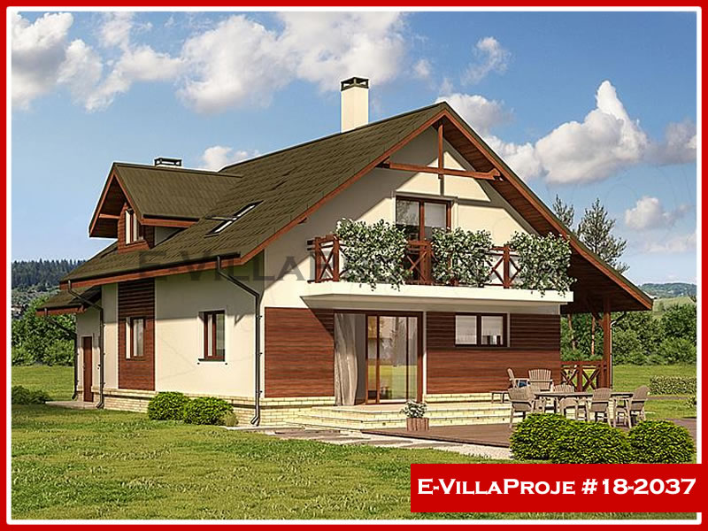 Ev Villa Proje #18 – 2037 Ev Villa Projesi Model Detayları