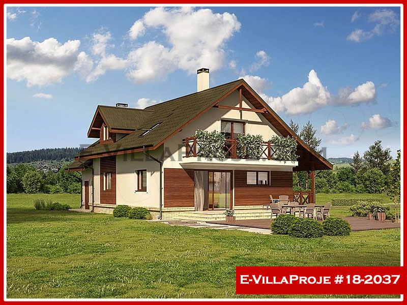 Ev Villa Proje #18 – 2037 Ev Villa Projesi Model Detayları