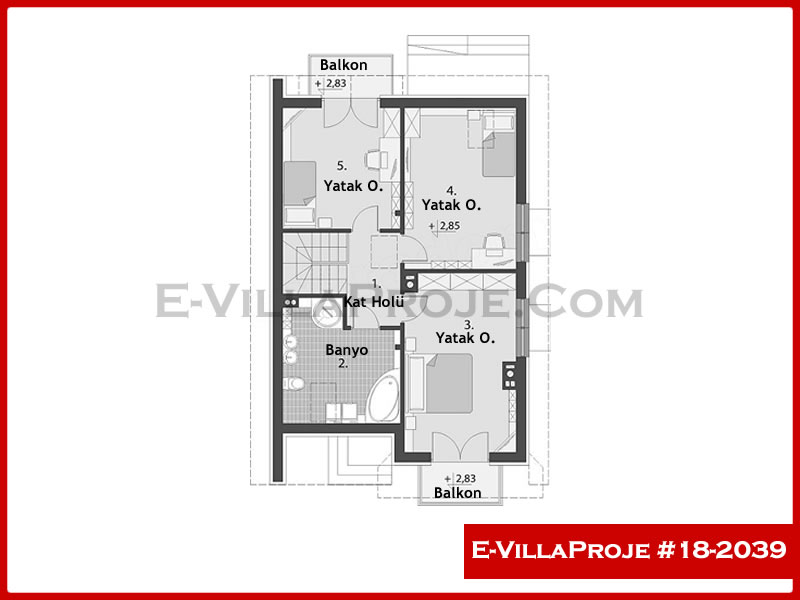 Ev Villa Proje #18 – 2039 Ev Villa Projesi Model Detayları