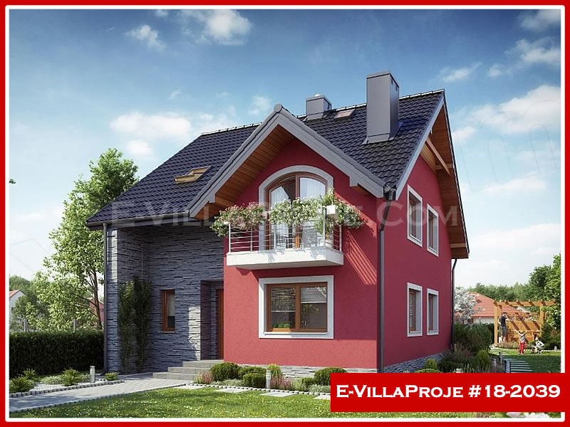 Ev Villa Proje #18 – 2039 Ev Villa Projesi Model Detayları