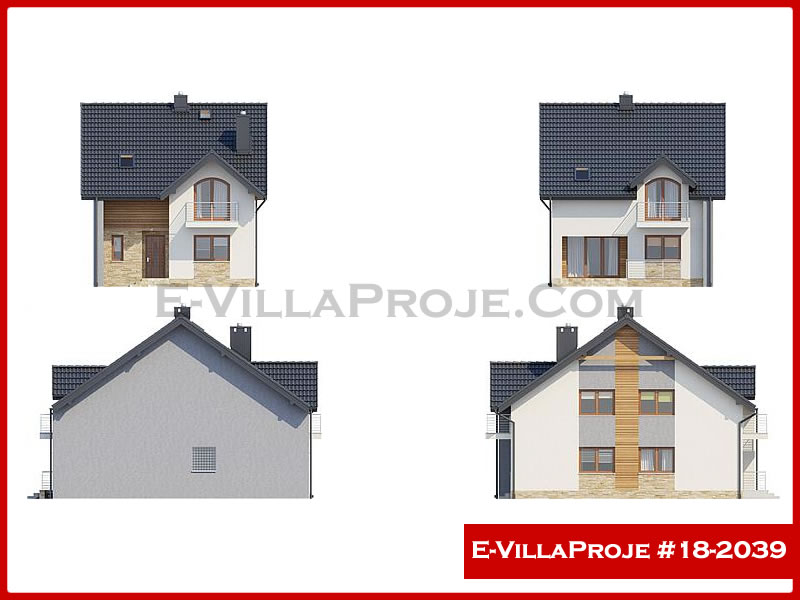 Ev Villa Proje #18 – 2039 Ev Villa Projesi Model Detayları