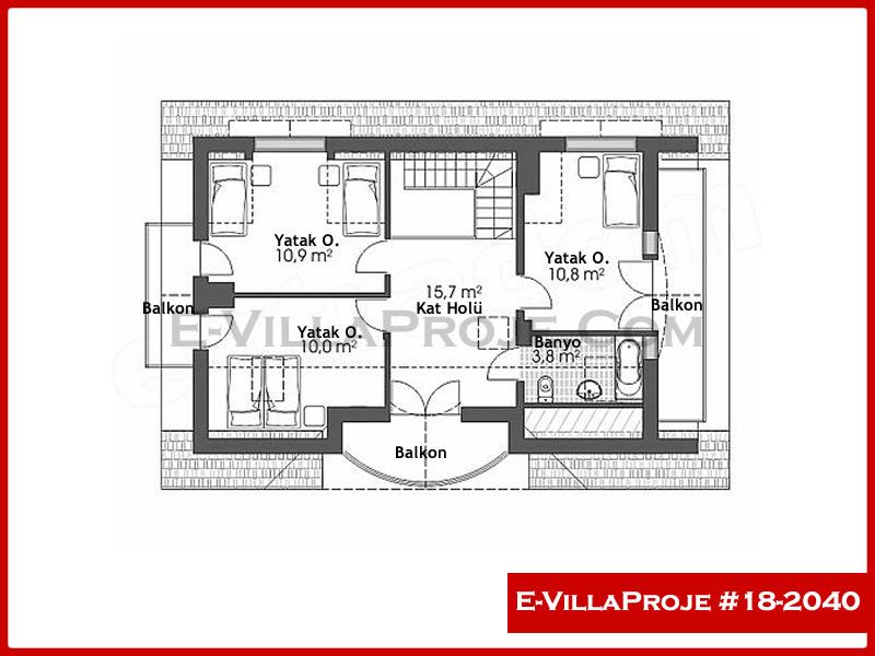 Ev Villa Proje #18 – 2040 Ev Villa Projesi Model Detayları