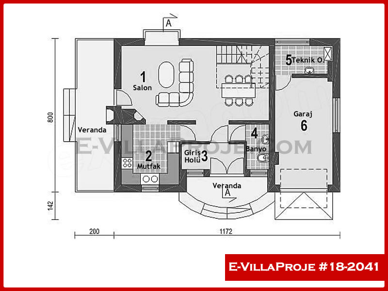 Ev Villa Proje #18 – 2041 Ev Villa Projesi Model Detayları