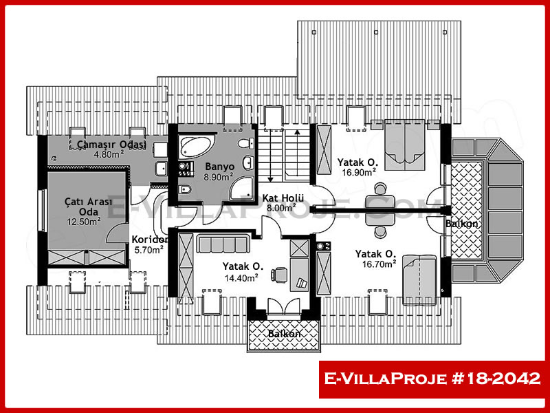 Ev Villa Proje #18 – 2042 Ev Villa Projesi Model Detayları