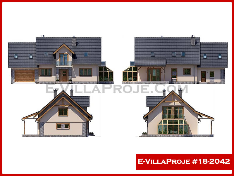 Ev Villa Proje #18 – 2042 Ev Villa Projesi Model Detayları