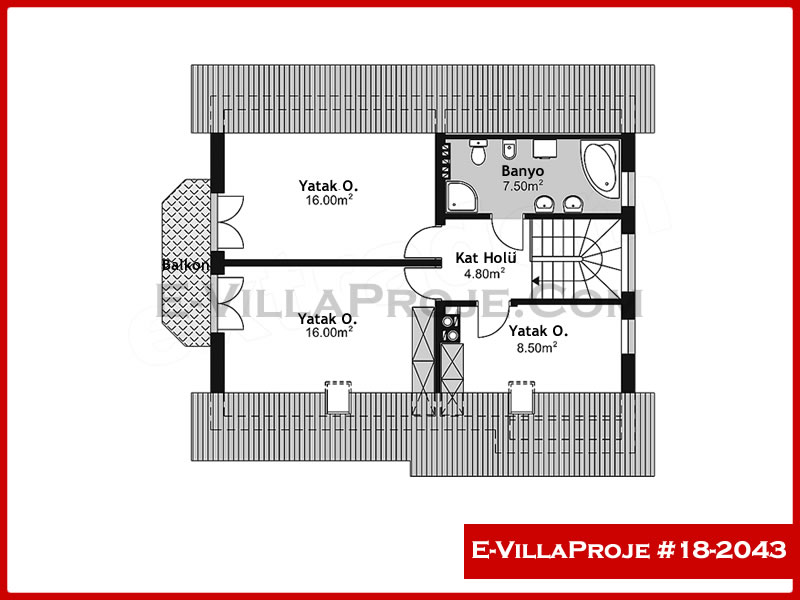 Ev Villa Proje #18 – 2043 Ev Villa Projesi Model Detayları