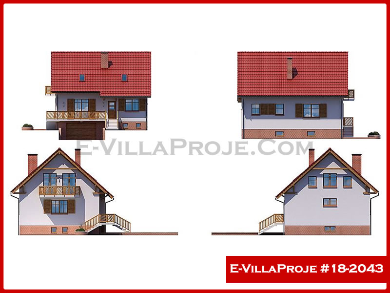 Ev Villa Proje #18 – 2043 Ev Villa Projesi Model Detayları