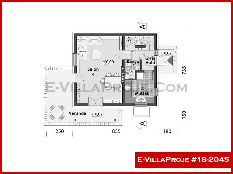 Ev Villa Proje #18 – 2045 Ev Villa Projesi Model Detayları