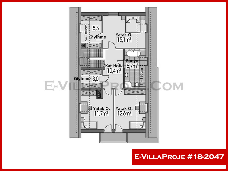 Ev Villa Proje #18 – 2047 Ev Villa Projesi Model Detayları