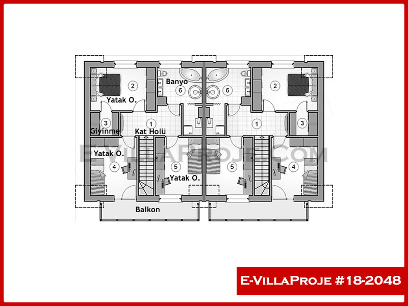 Ev Villa Proje #18 – 2048 Ev Villa Projesi Model Detayları