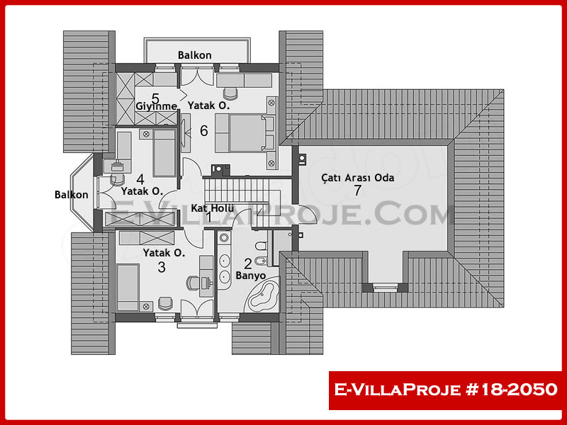 Ev Villa Proje #18 – 2050 Ev Villa Projesi Model Detayları