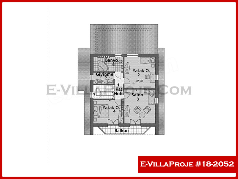 Ev Villa Proje #18 – 2052 Ev Villa Projesi Model Detayları