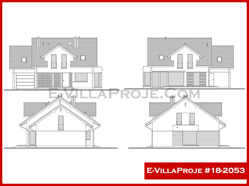 Ev Villa Proje #18 – 2053 Ev Villa Projesi Model Detayları