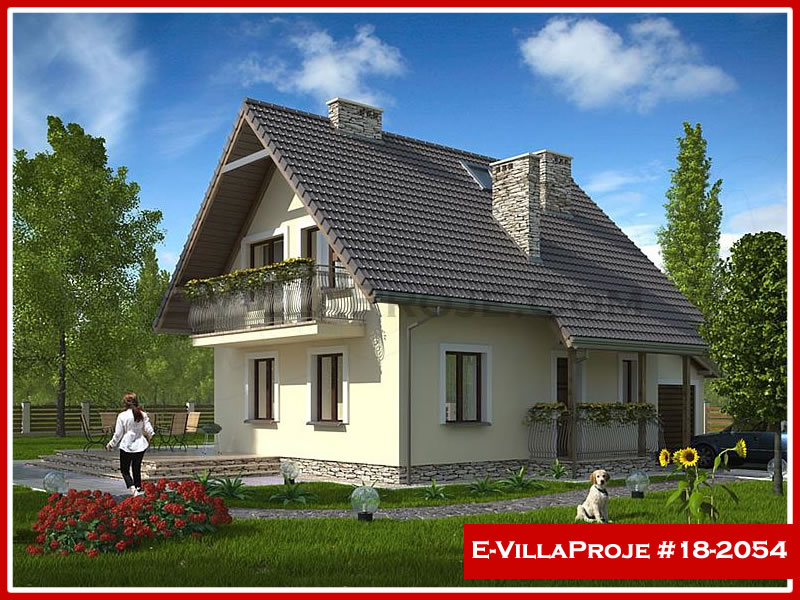 Ev Villa Proje #18 – 2054 Ev Villa Projesi Model Detayları