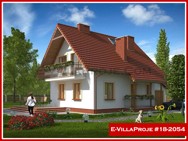 Ev Villa Proje #18 – 2054 Ev Villa Projesi Model Detayları