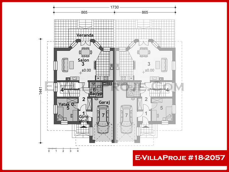 Ev Villa Proje #18 – 2057 Ev Villa Projesi Model Detayları