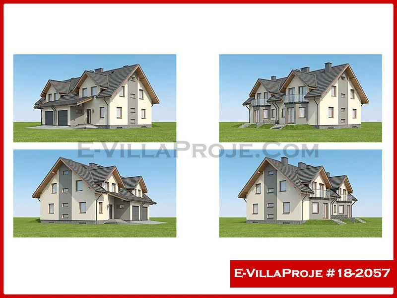 Ev Villa Proje #18 – 2057 Ev Villa Projesi Model Detayları