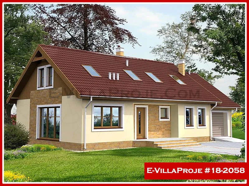 Ev Villa Proje #18 – 2058 Villa Proje Detayları