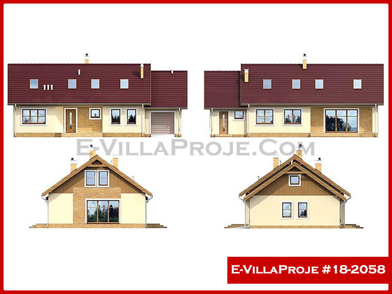 Ev Villa Proje #18 – 2058 Ev Villa Projesi Model Detayları