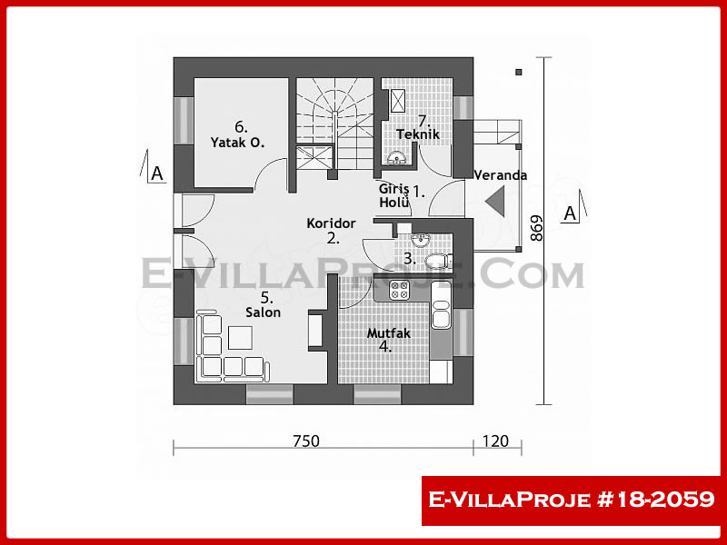 Ev Villa Proje #18 – 2059 Ev Villa Projesi Model Detayları