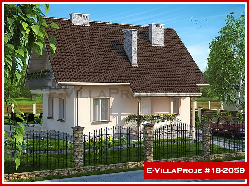 Ev Villa Proje #18 – 2059 Ev Villa Projesi Model Detayları