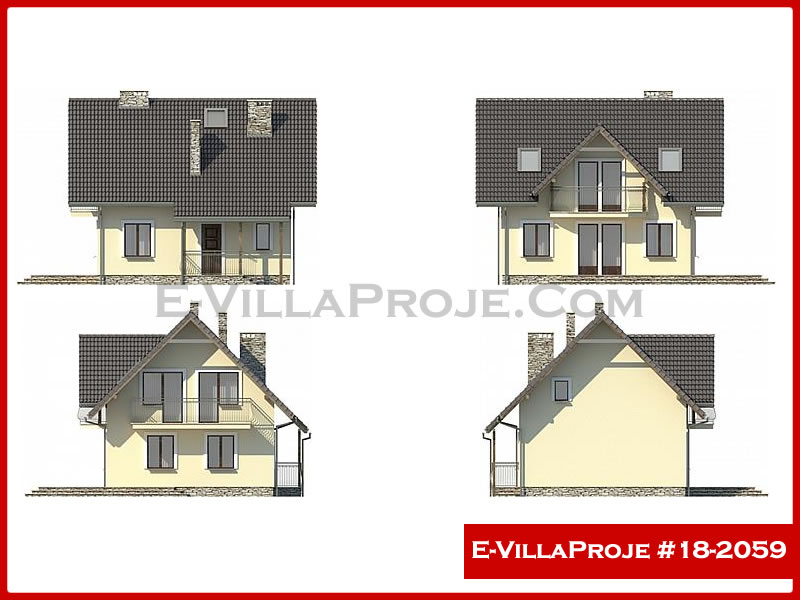 Ev Villa Proje #18 – 2059 Ev Villa Projesi Model Detayları