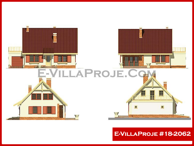 Ev Villa Proje #18 – 2062 Ev Villa Projesi Model Detayları