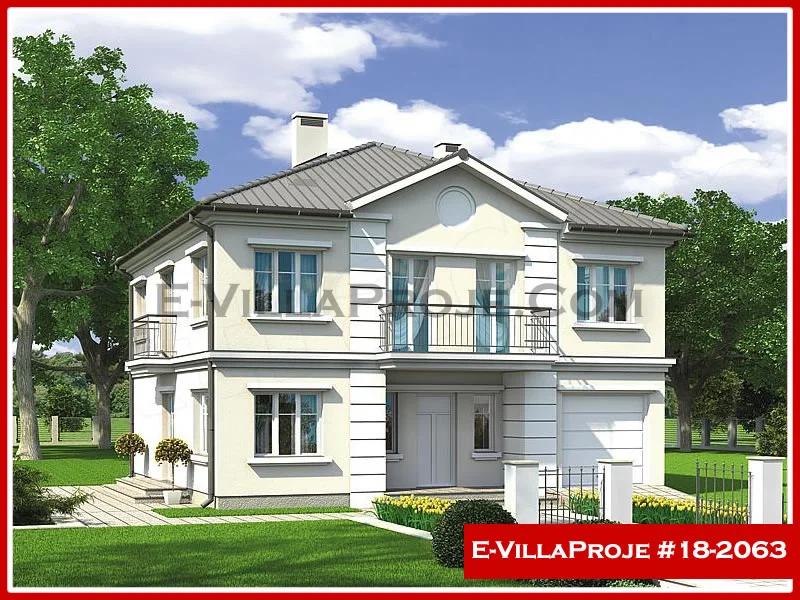 Ev Villa Proje #18 – 2063 Villa Proje Detayları