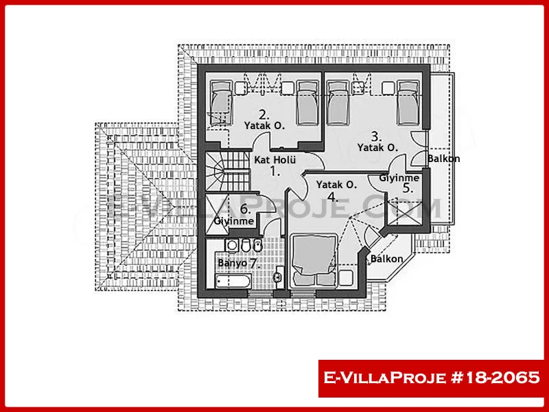Ev Villa Proje #18 – 2065 Ev Villa Projesi Model Detayları