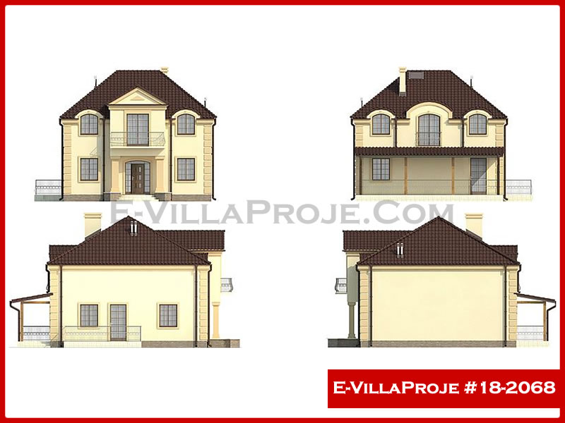 Ev Villa Proje #18 – 2068 Ev Villa Projesi Model Detayları