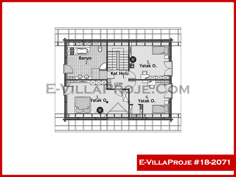 Ev Villa Proje #18 – 2071 Ev Villa Projesi Model Detayları