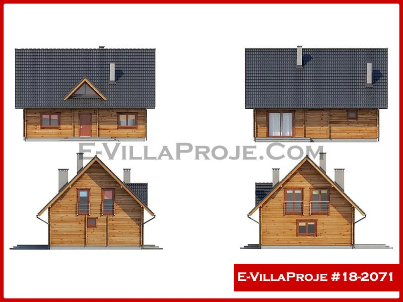 Ev Villa Proje #18 – 2071 Ev Villa Projesi Model Detayları